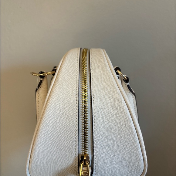 Coach Sydney Satchel Bag - Gold/Chalk - Picture 5 of 12